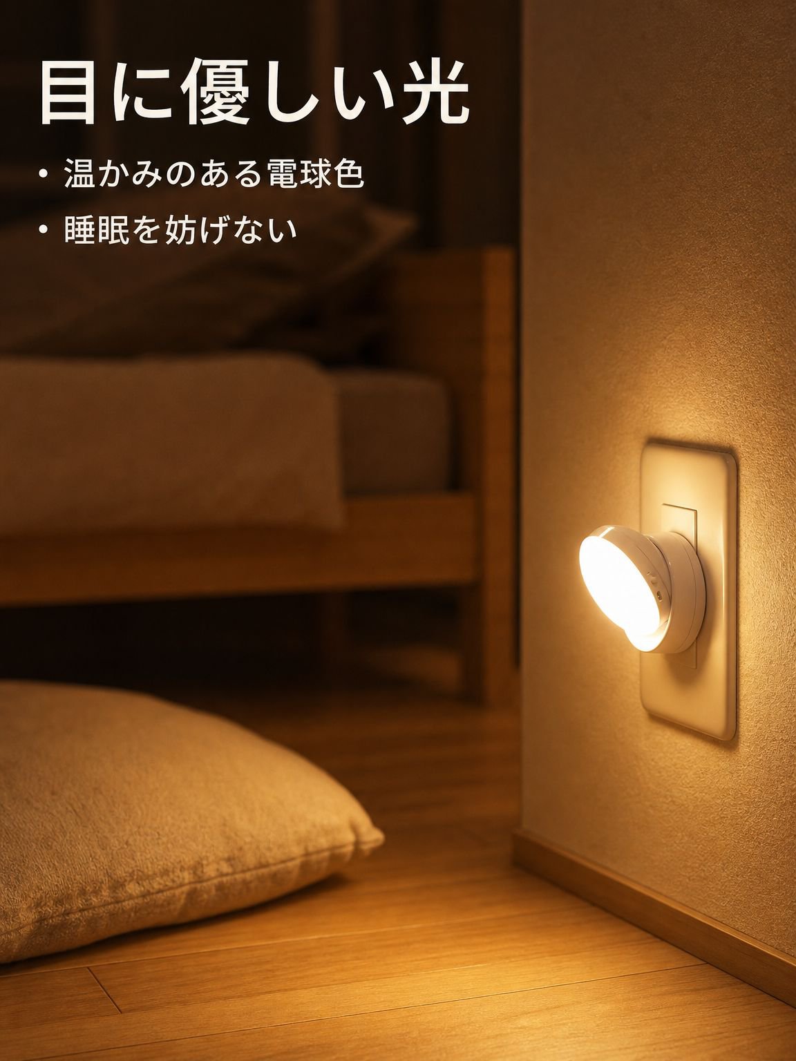 省エネセンサー付きナイトライト