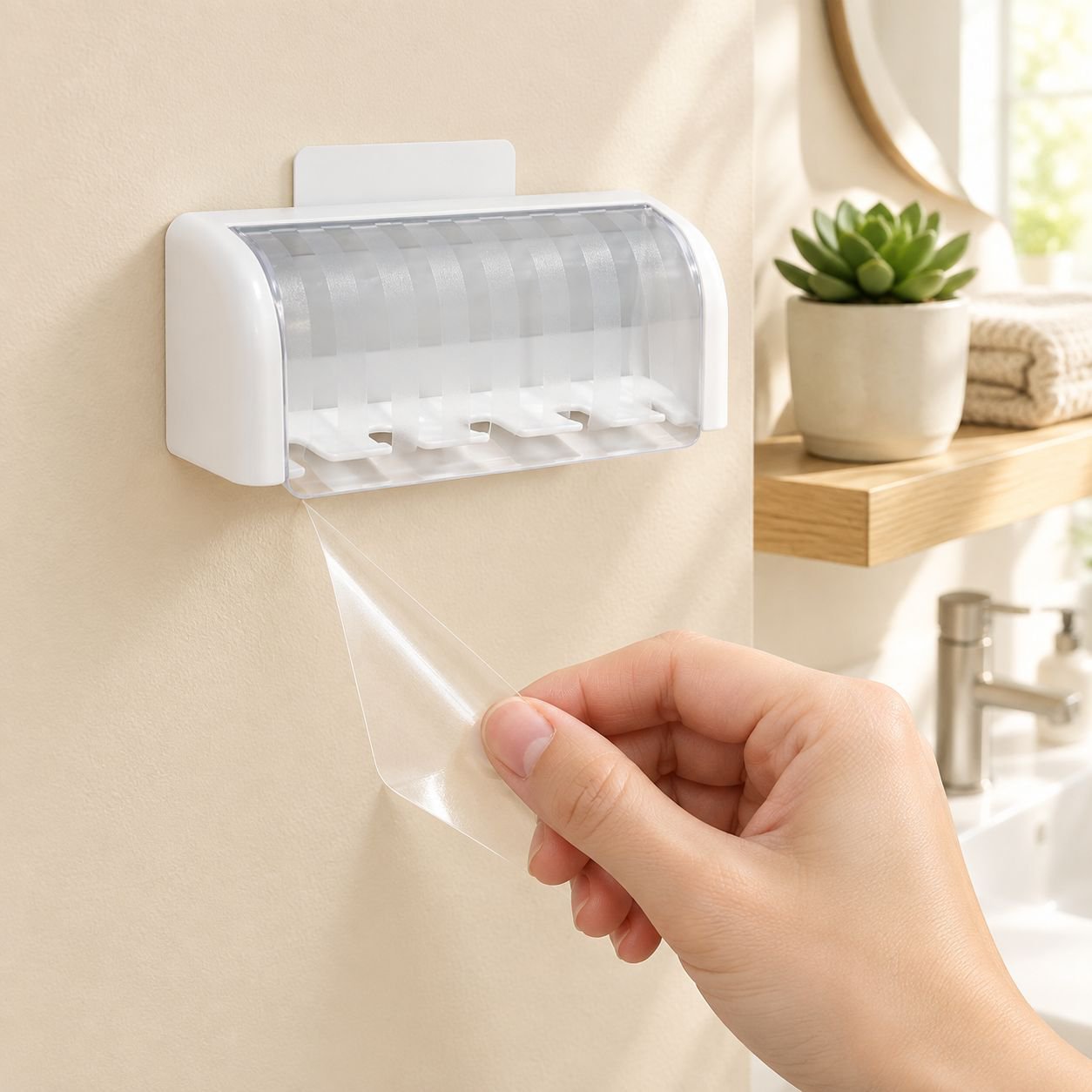 Modern toothbrush holder design for bathrooms