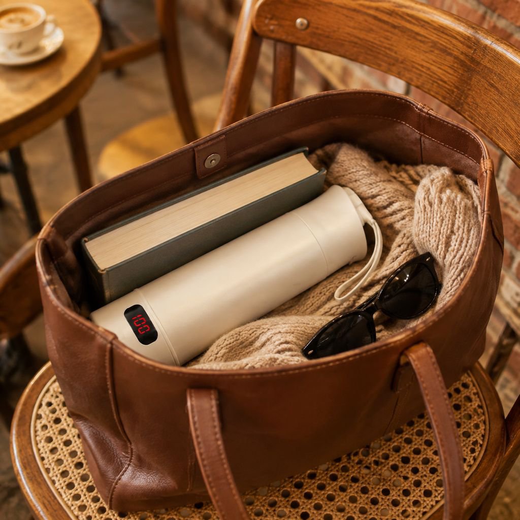 Portable Travel Insulated Electric Kettle