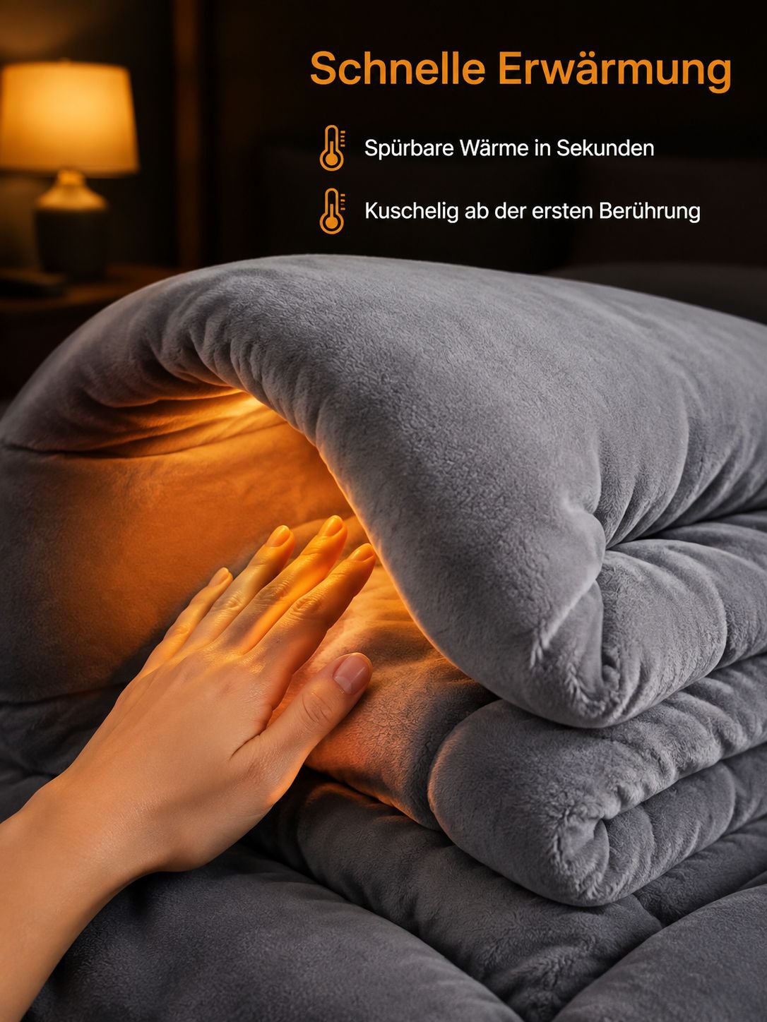 Verdickte Steppdecke aus Flanell