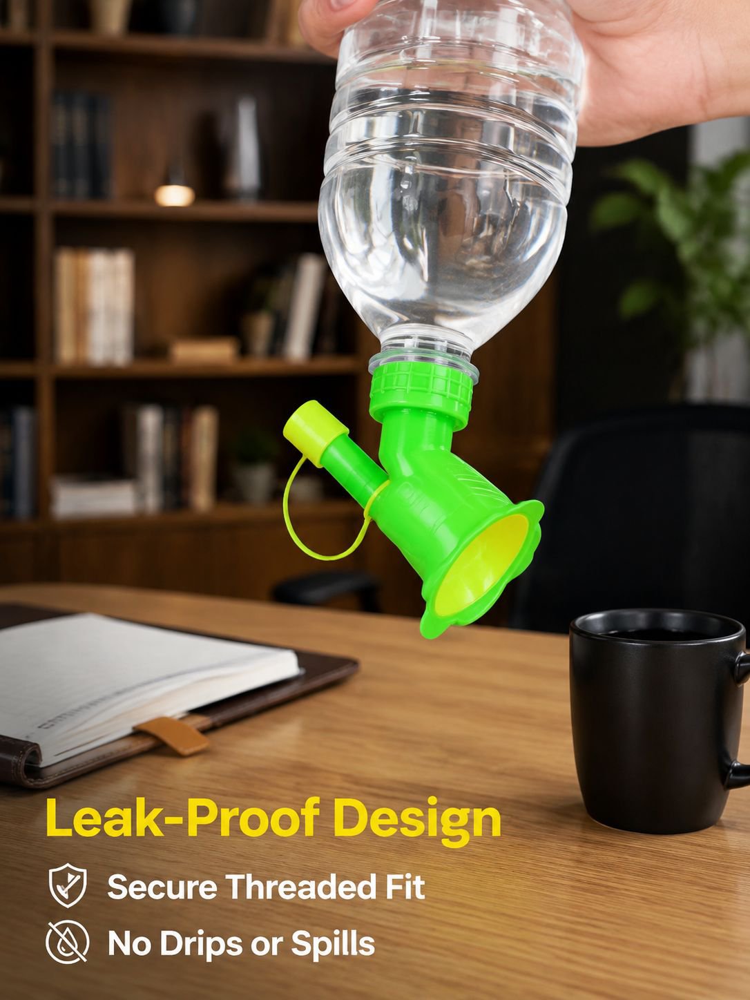 Dual Outlet Spray Bottle Shower Head