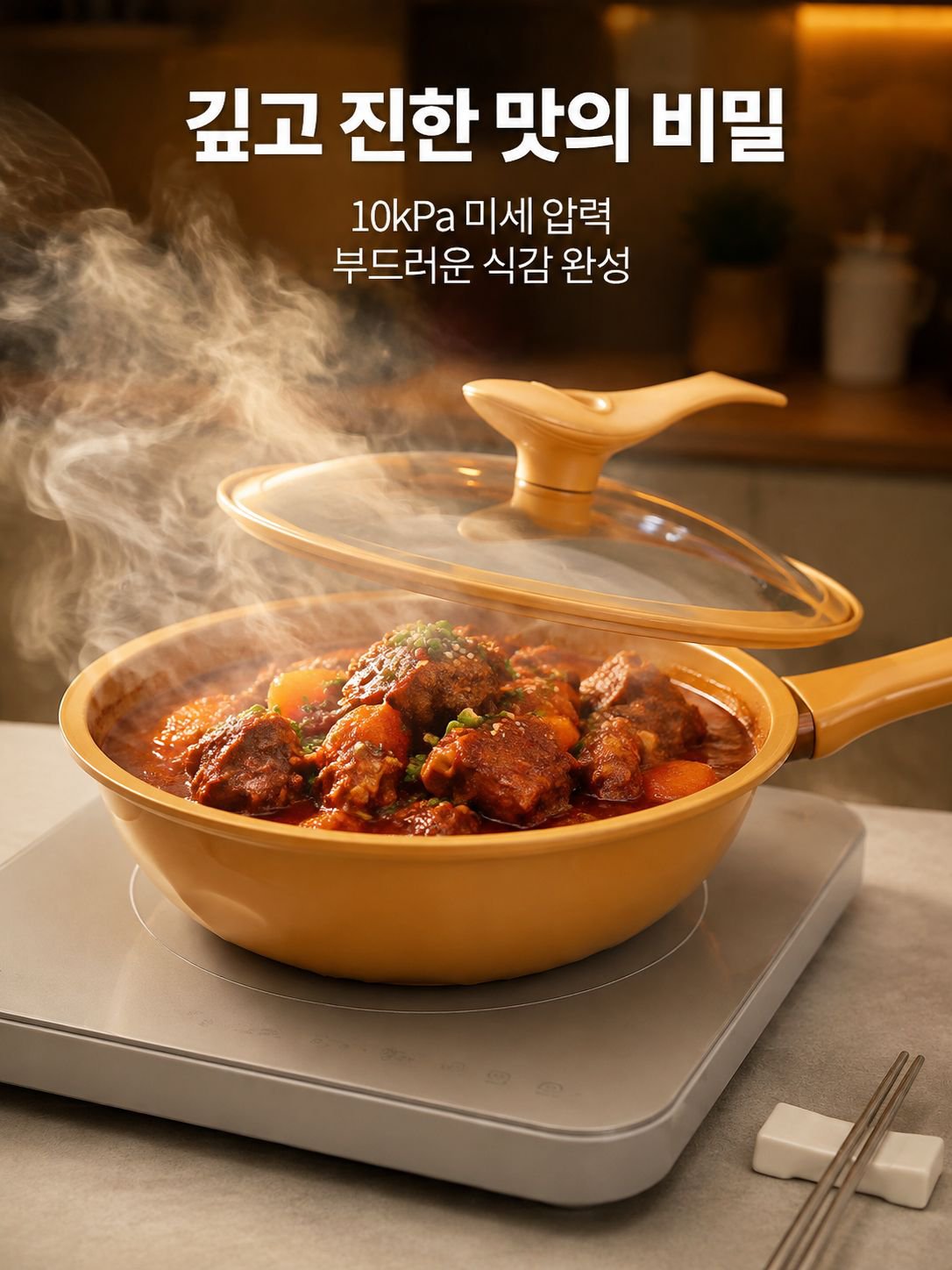 마이크로프레셔 노스틱 프라이팬