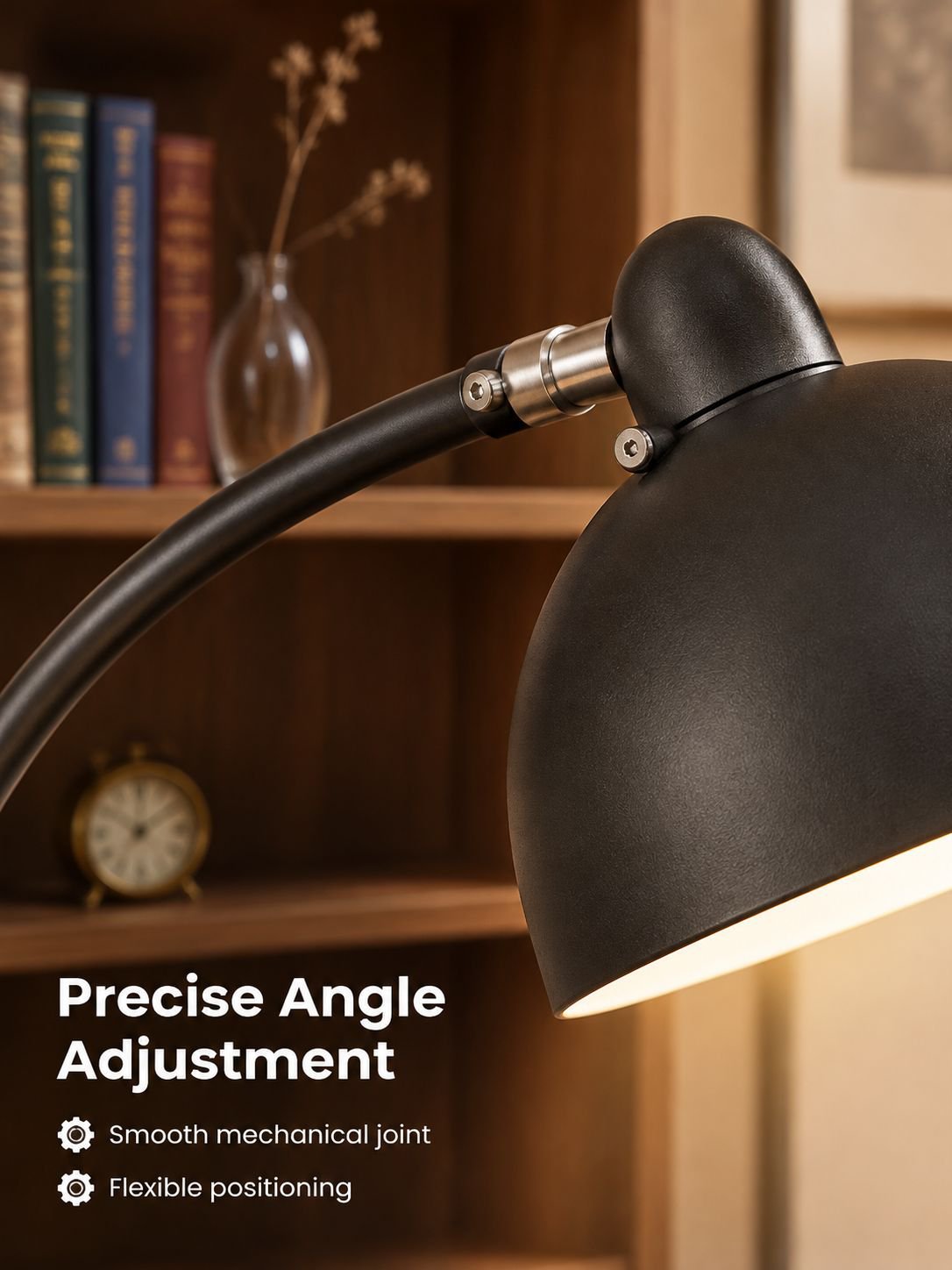 Contemporary LED floor lamp for reading and relaxation
