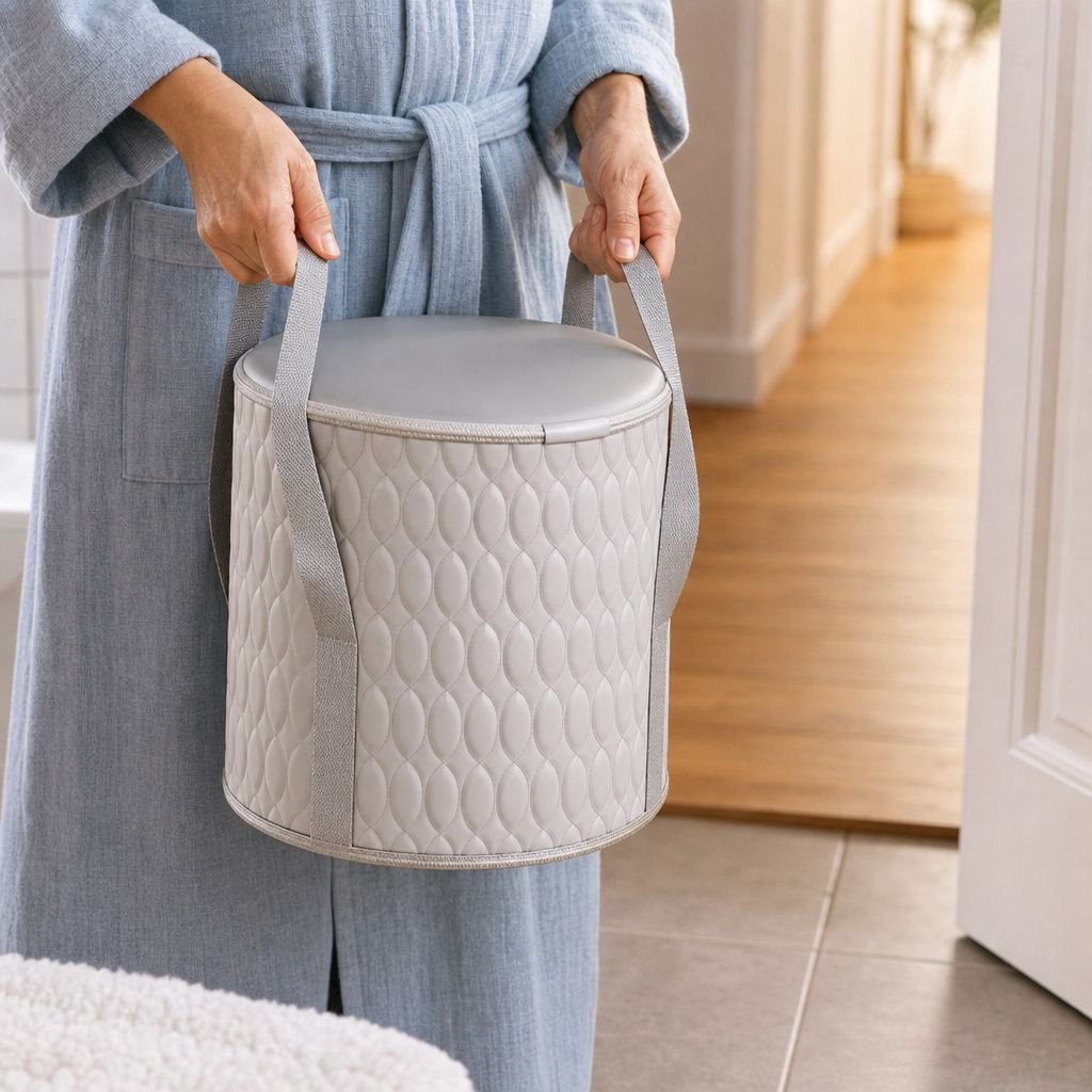 Portable Tall Foot Soak Bucket, Foot Bath Magic Basin