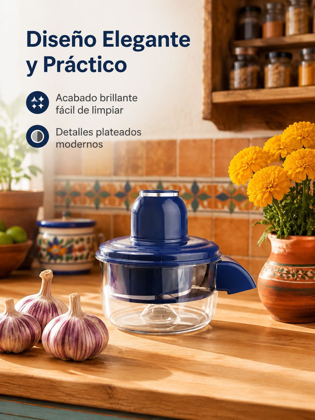Pequeña cocina peladora eléctrica de ajo