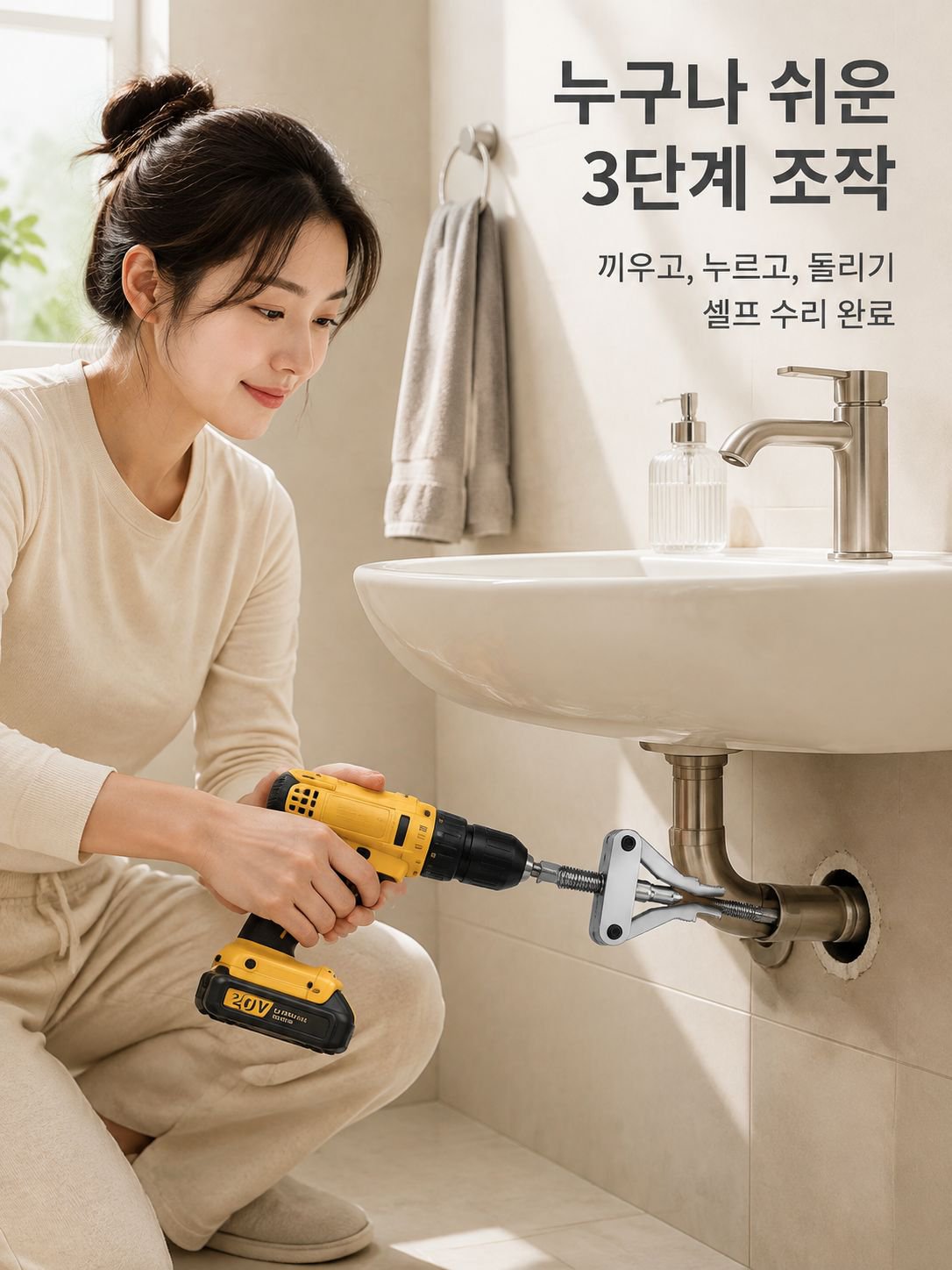 다기능 전동 드릴 나사 제거기