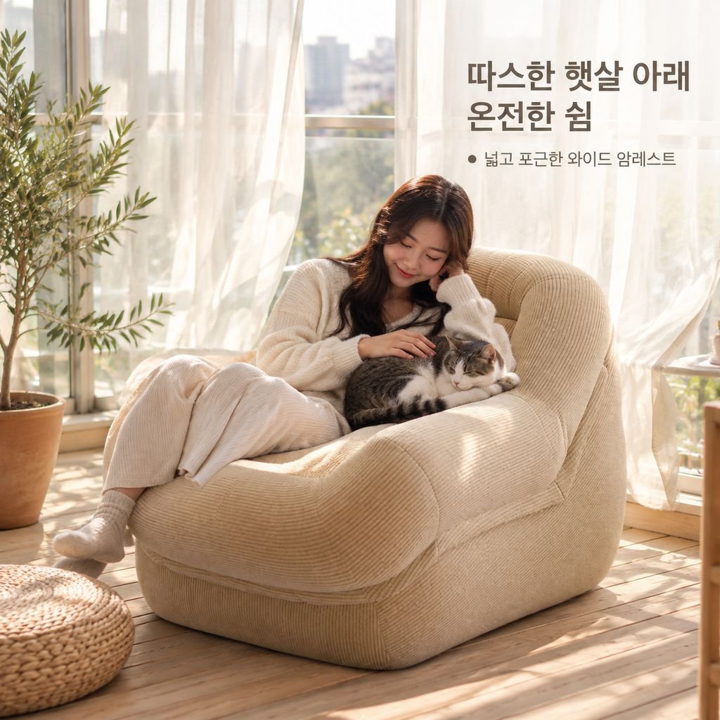 1인용 리클라이너 소파 침실 거실 안락의자 디자이너 릴렉스 체어