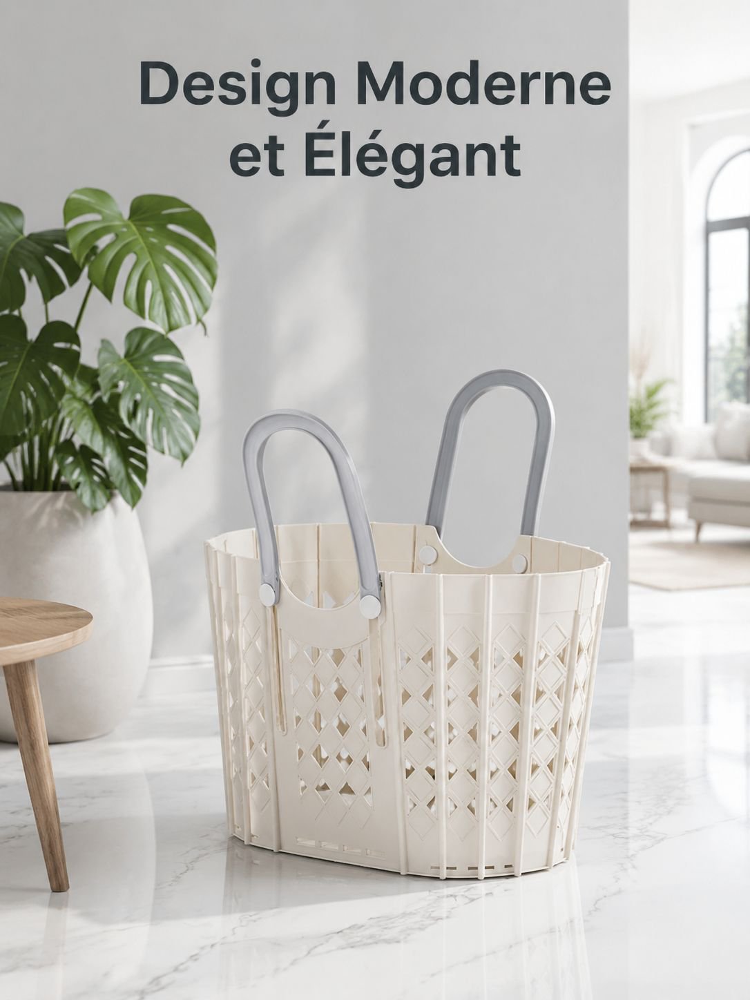 Panier à linge pliable de rangement