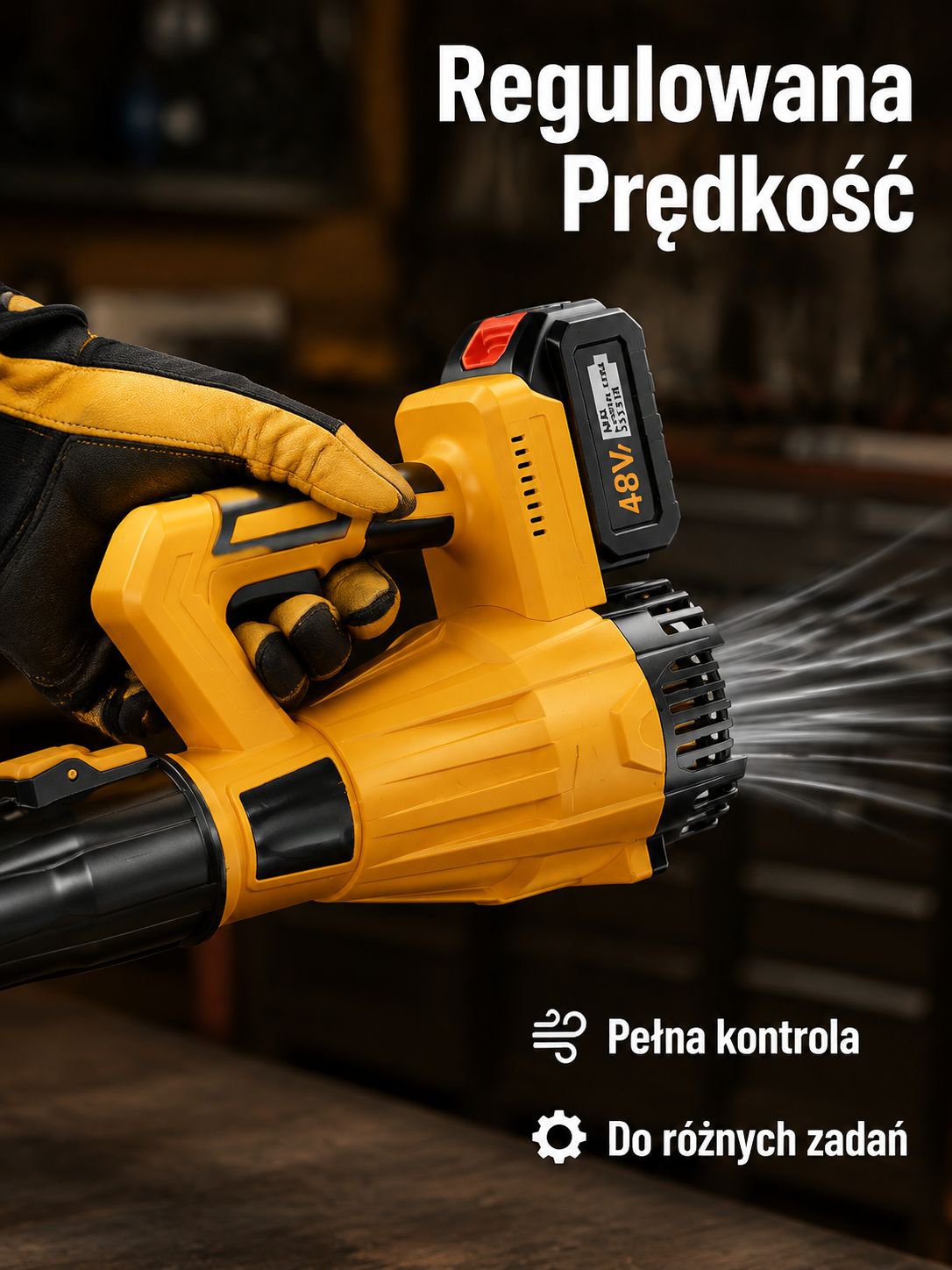 Wielofunkcyjna silna dmuchawa Dmuchawa o dużej mocy