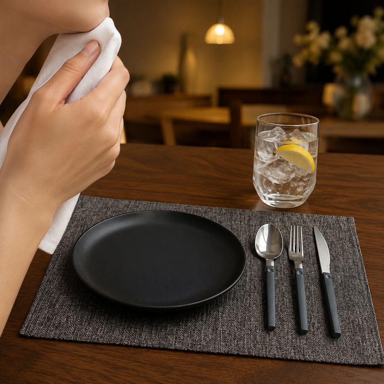 Home kitchen placemat for heat and stain resistance