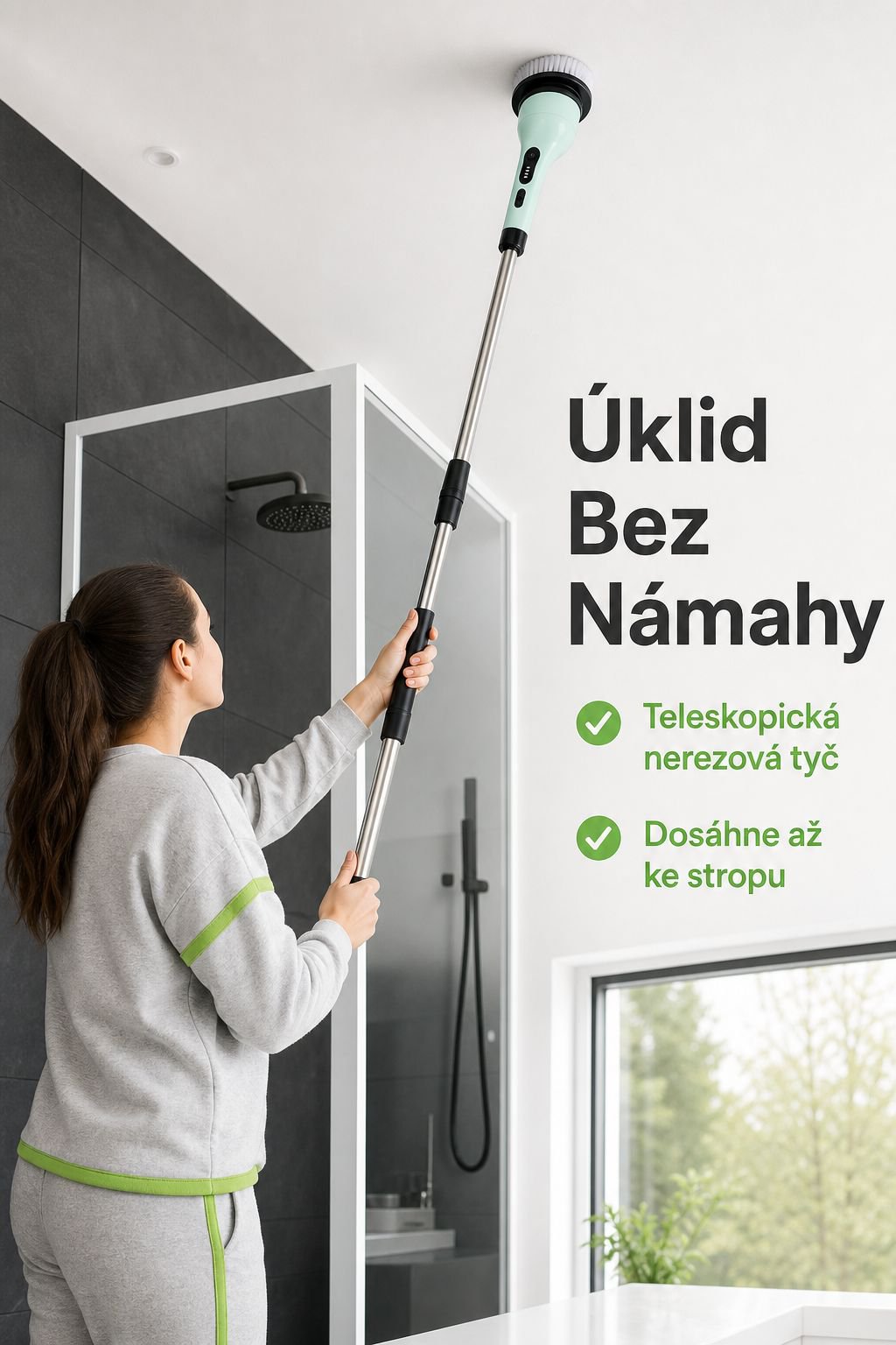 Multifunkční elektrický rotační čistič