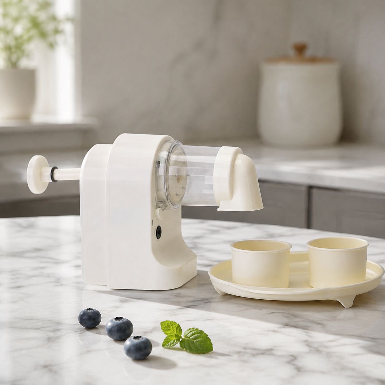 Automatic wireless ice shaver