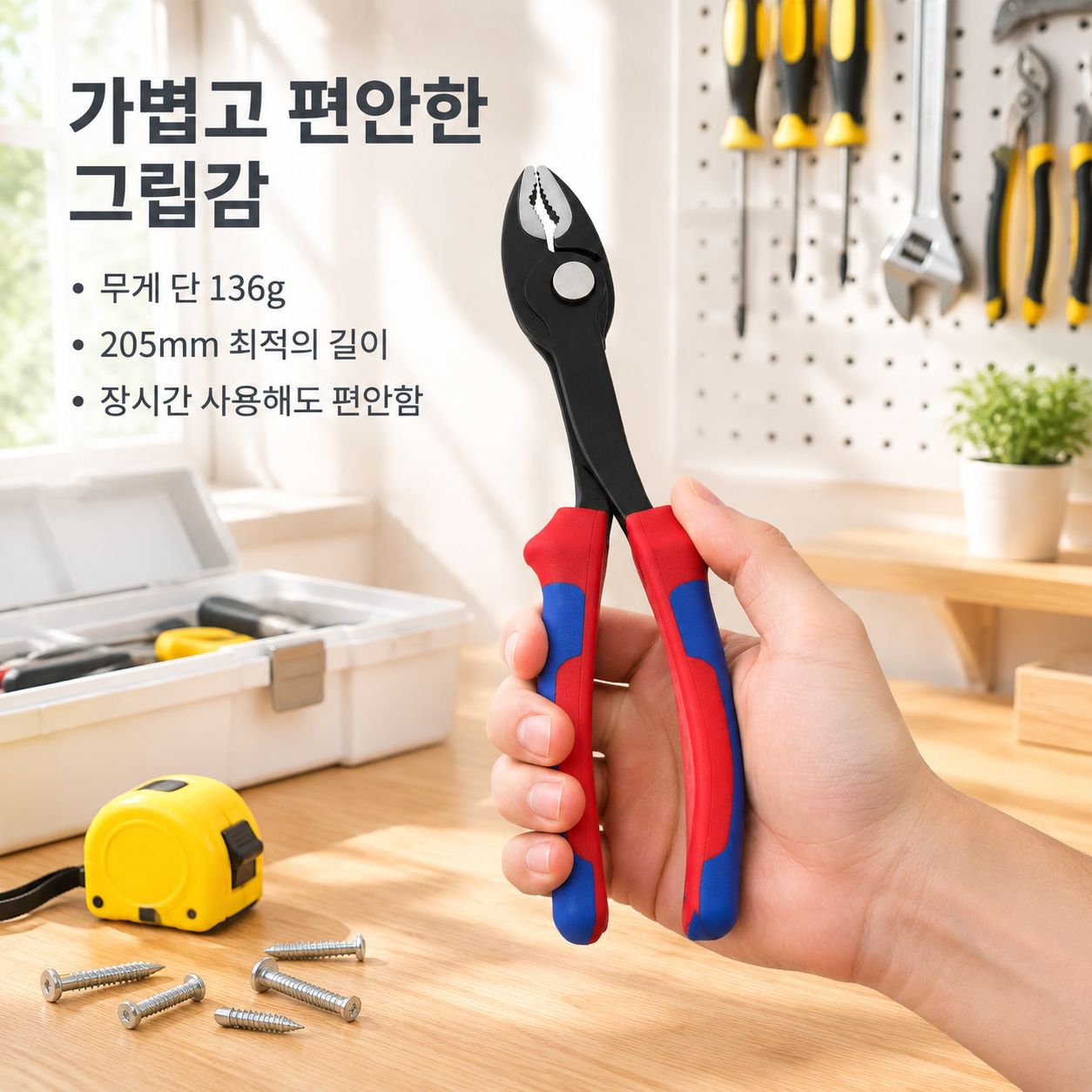 다용도 마모 나사 제거 플라이어 조절식 볼트 추출기 펜치