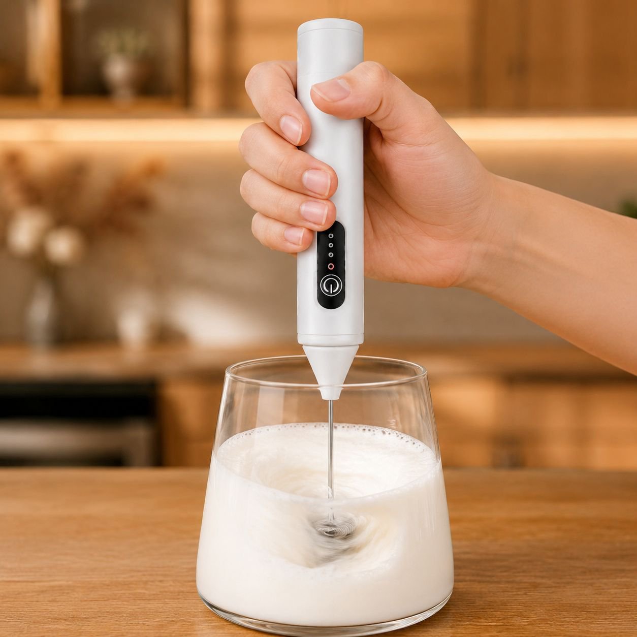 Portable Wireless Electric Milk Frother