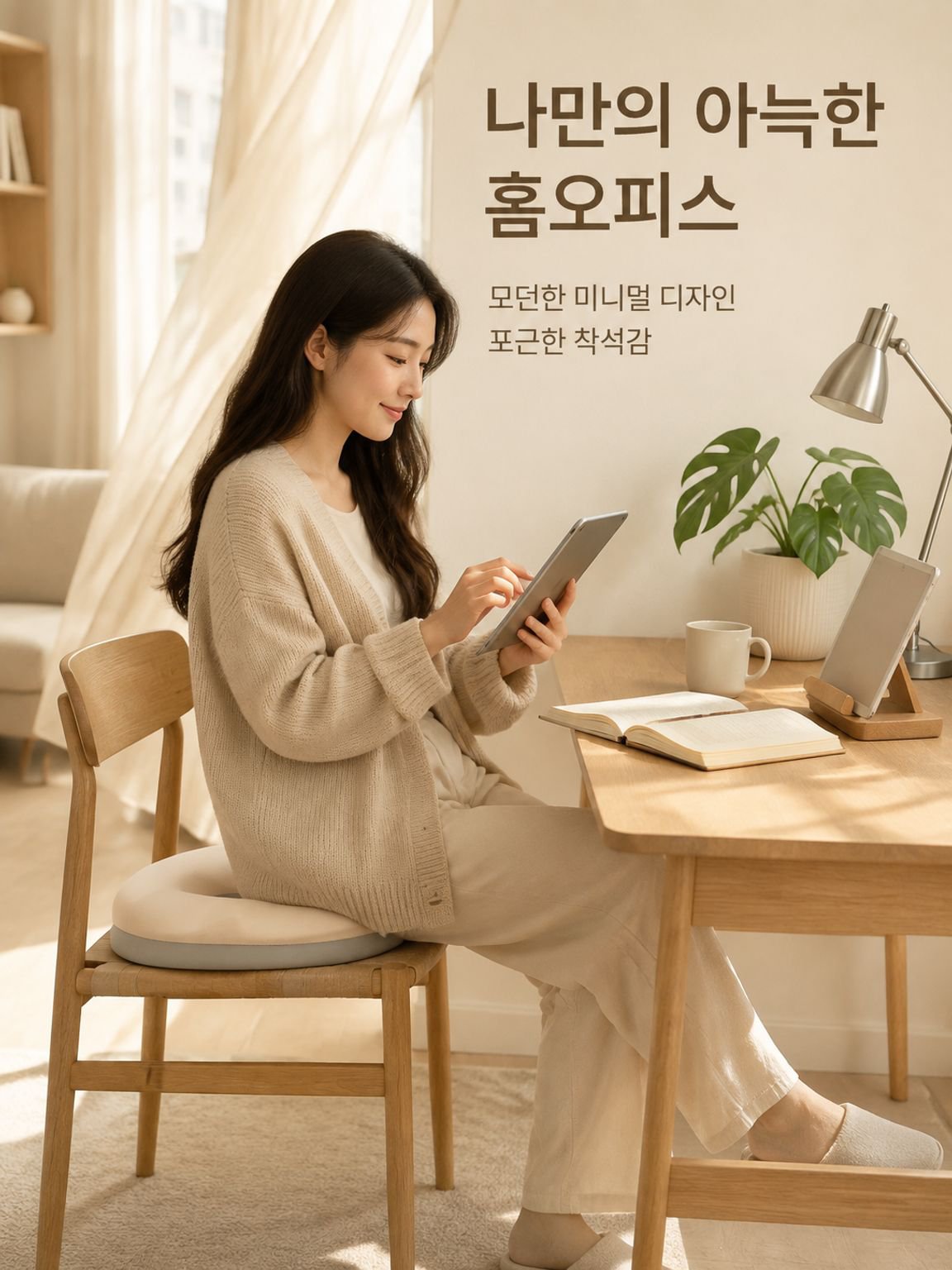 포근하고 편안한 소파 쿠션