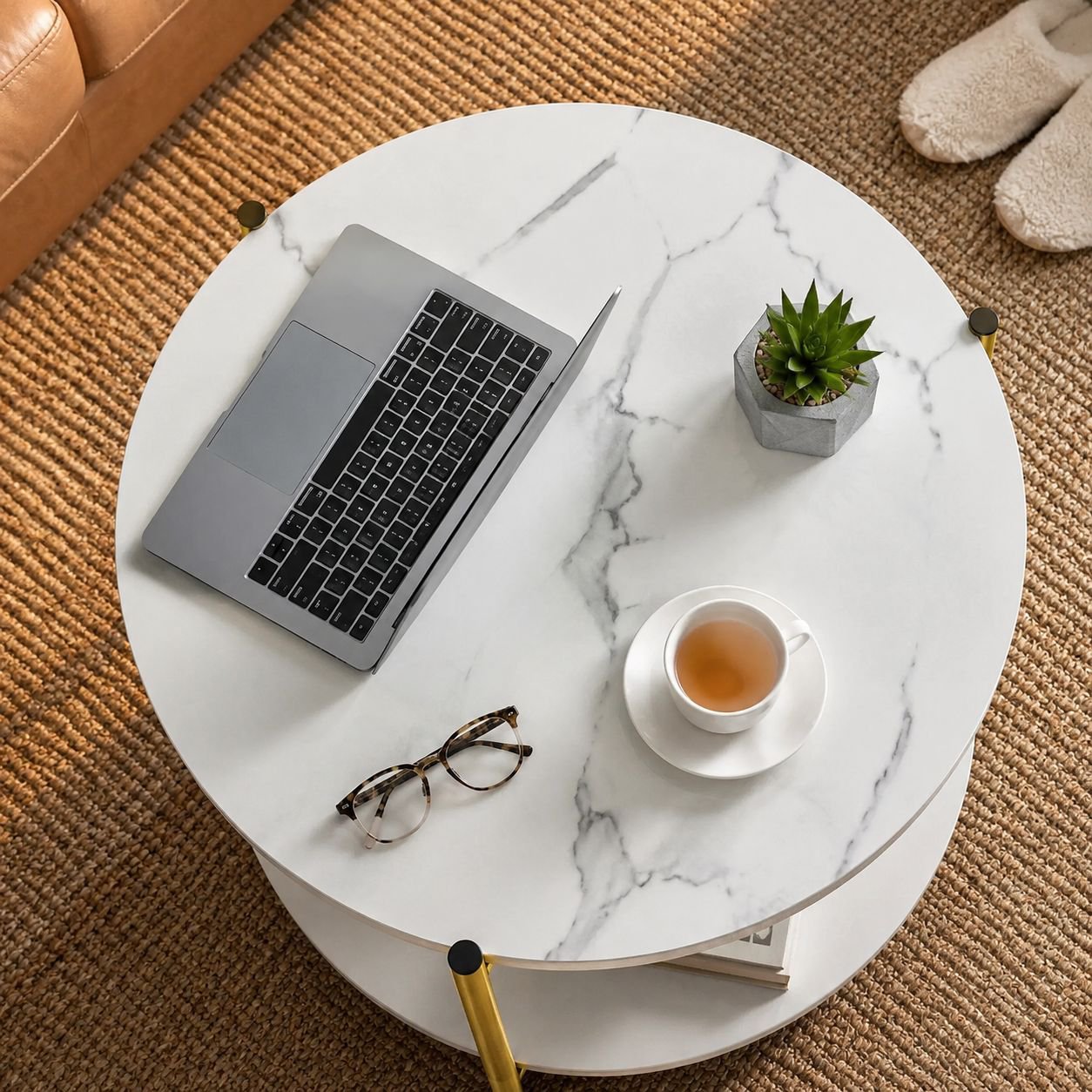 Détail du tissu du sofa minimaliste pour salon