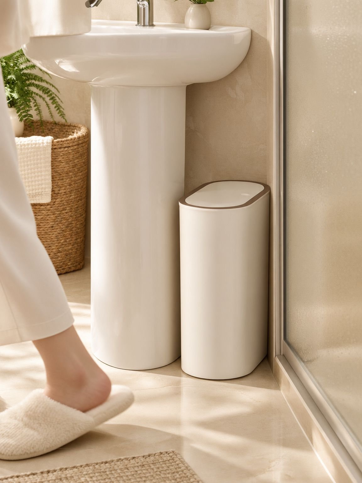 Poubelle pratique pour déchets ménagers