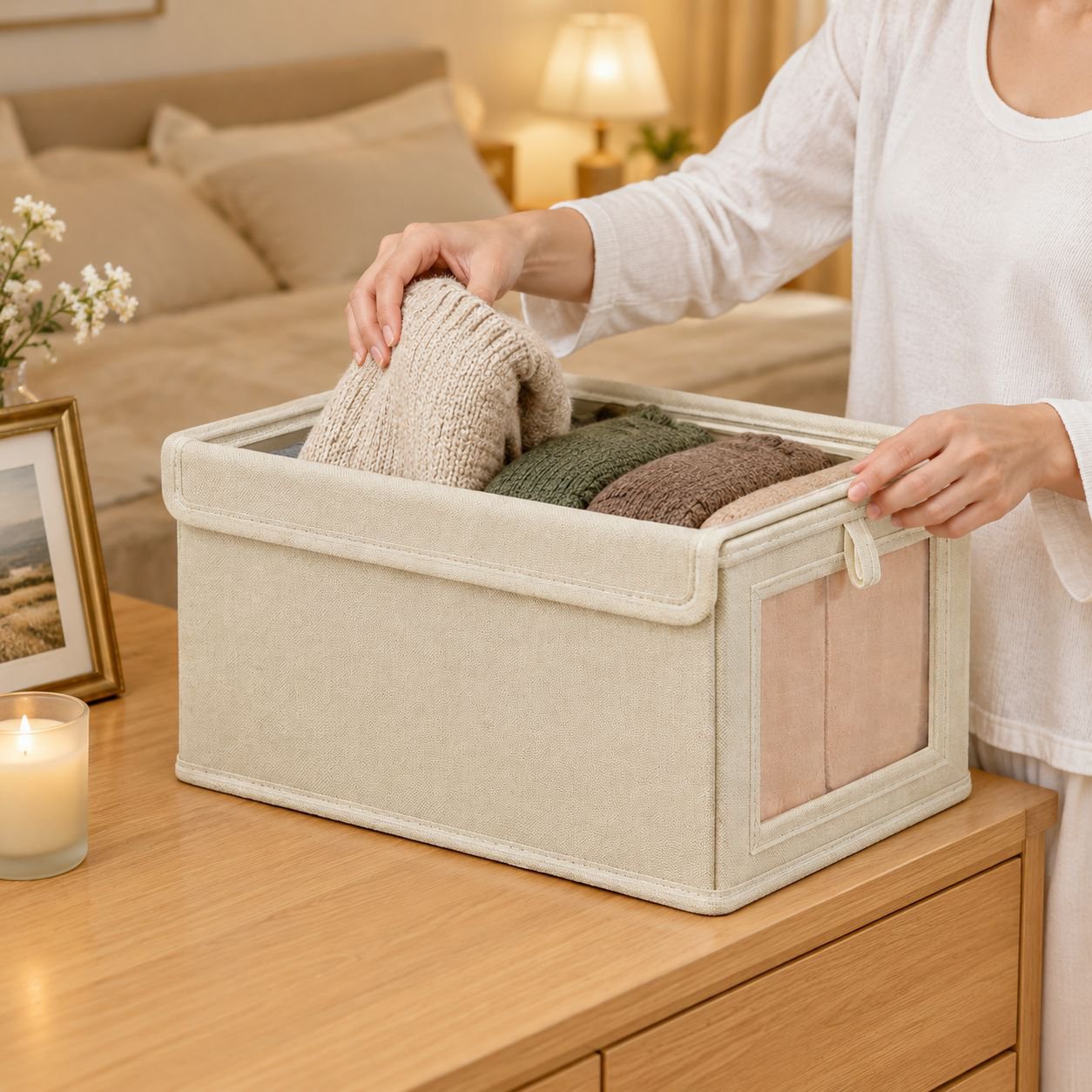 Multipurpose Wardrobe Storage Box for Home