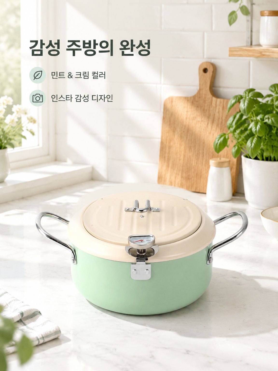 가정용 온도 조절 세라믹 프라이팬