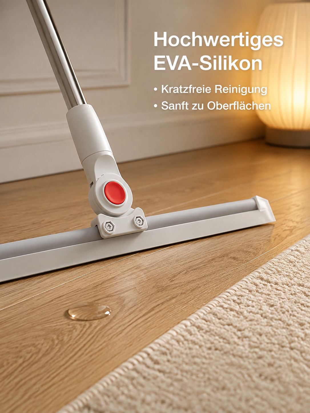 Multifunktionaler EVA Silikon Bodenabzieher für Balkon und Toilette