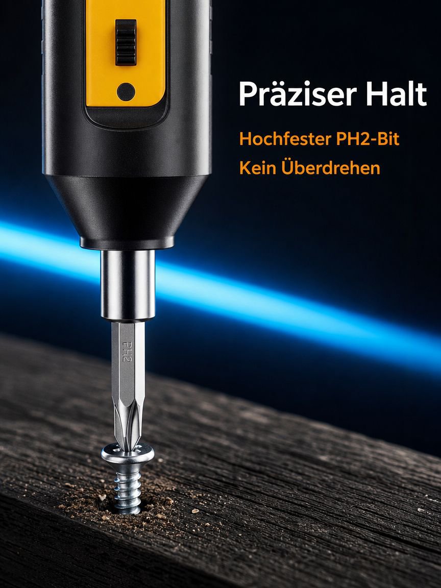 Mini Akku-Elektroschrauber und Bohrerset, multifunktional