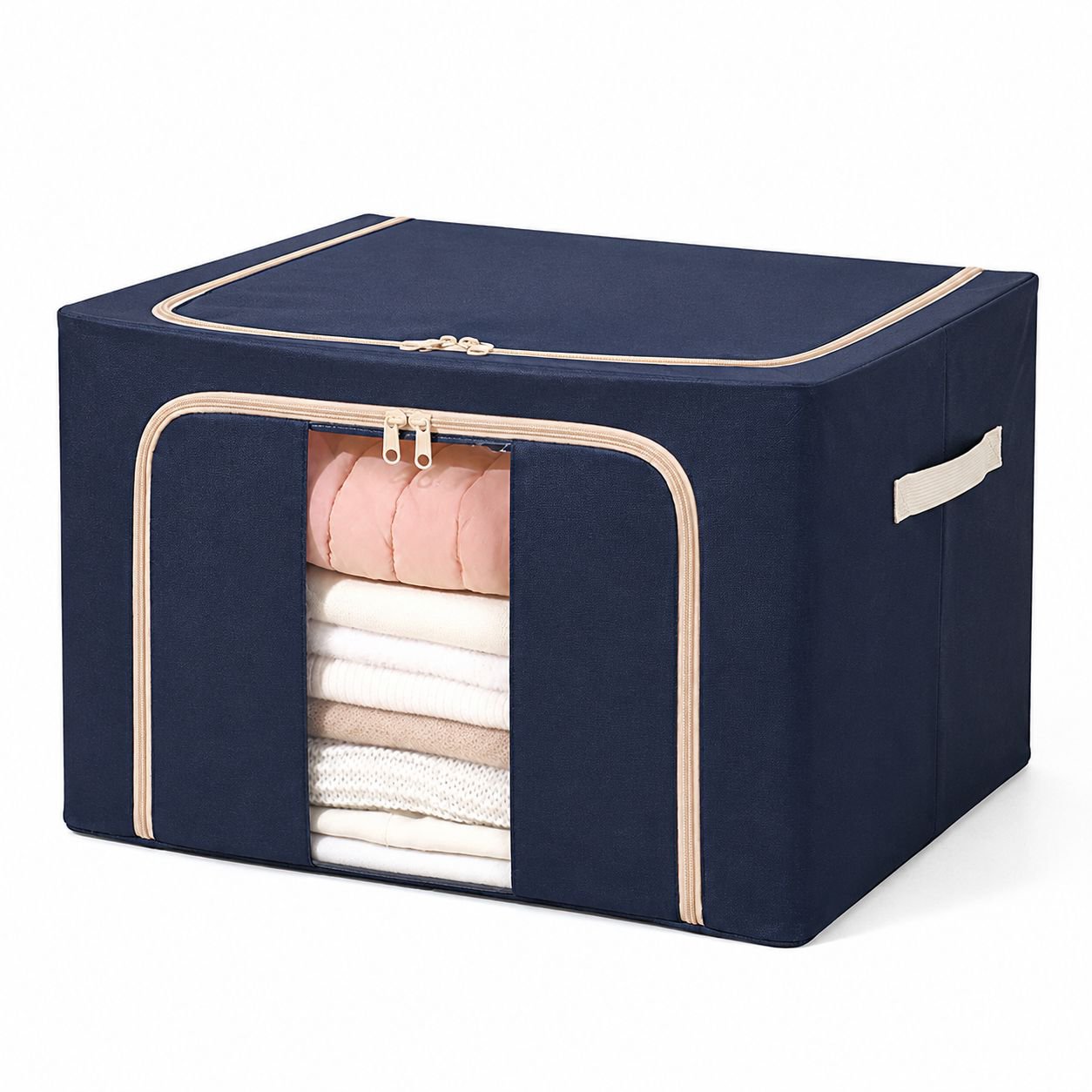 Visible Window Large Steel Structure Clothing Storage Box