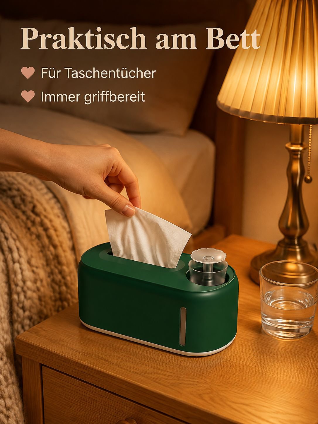 Haushalt Luftbefeuchter Feuchttuchbox Papierpackung Trocken- und Nassverwendung