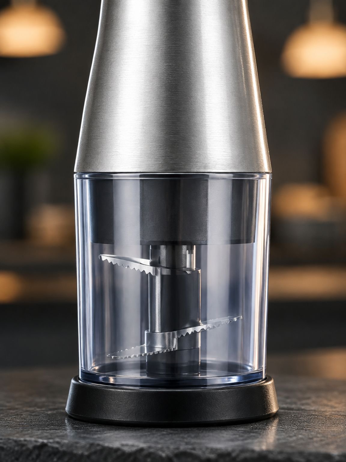 Presse-ail en acier inoxydable pour cuisine domestique