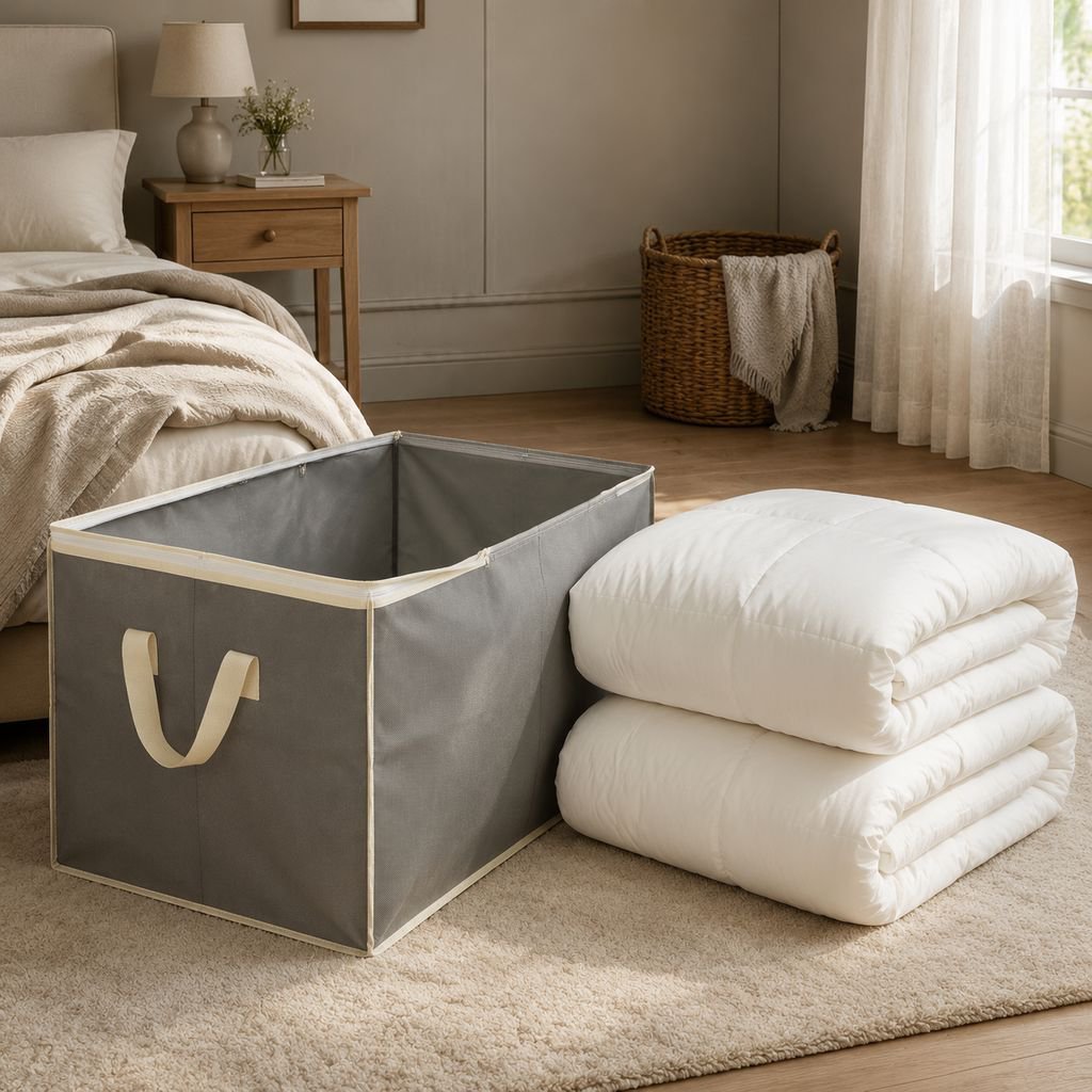 Sac de rangement pour couette grande capacité