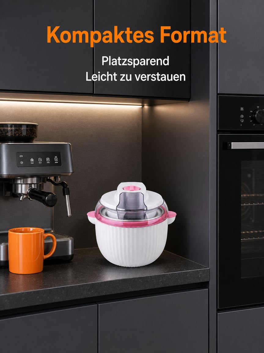 Kleine vollautomatische Eismaschine für den Hausgebrauch