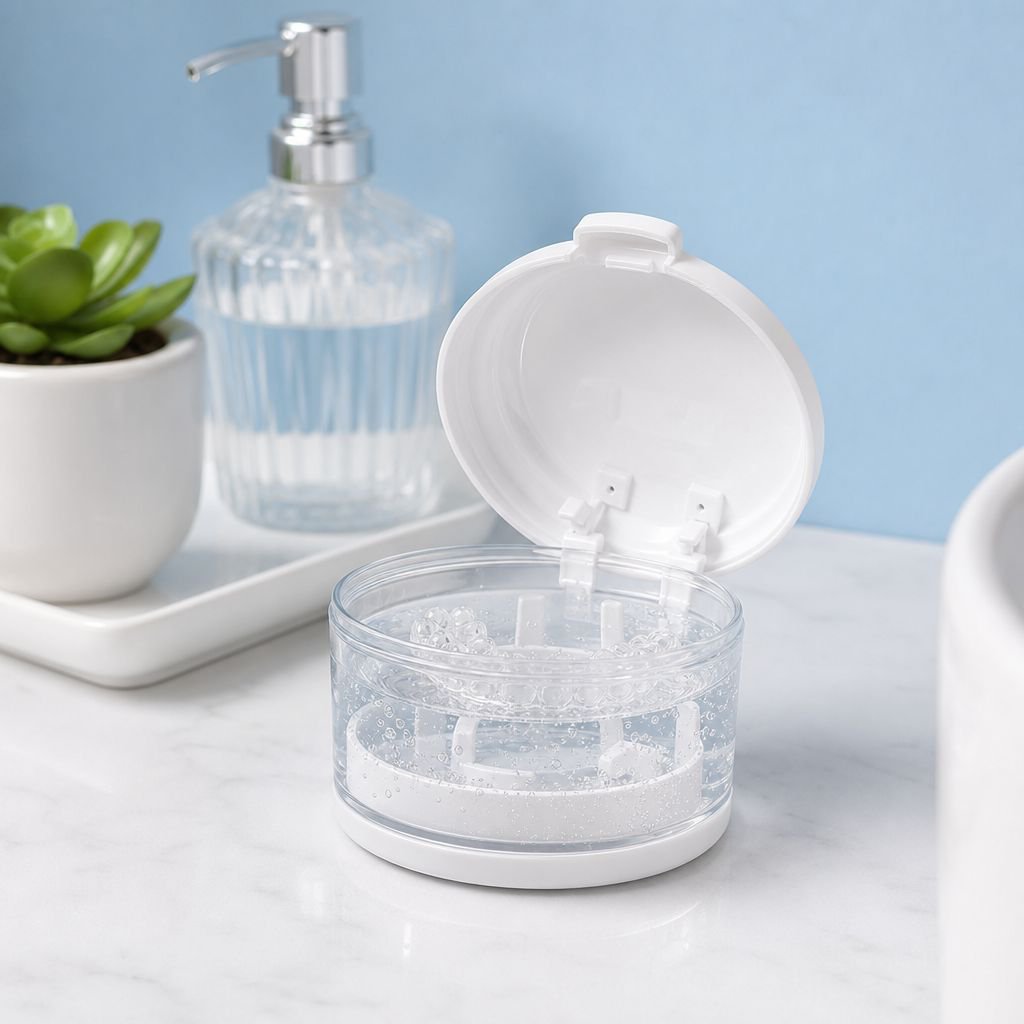 Medical Grade Silver Ion Antibacterial Aligner Storage Box