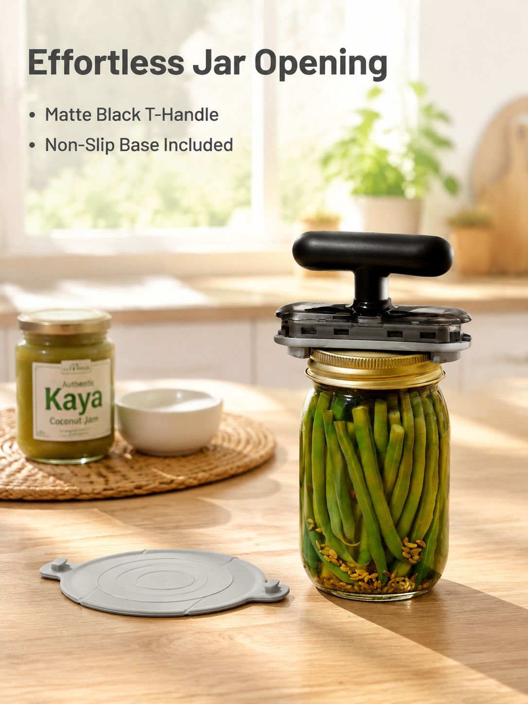 Labor-saving can opener