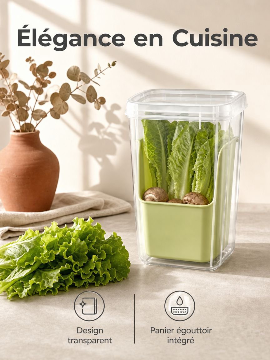 Boîte multifonctionnelle de conservation des légumes