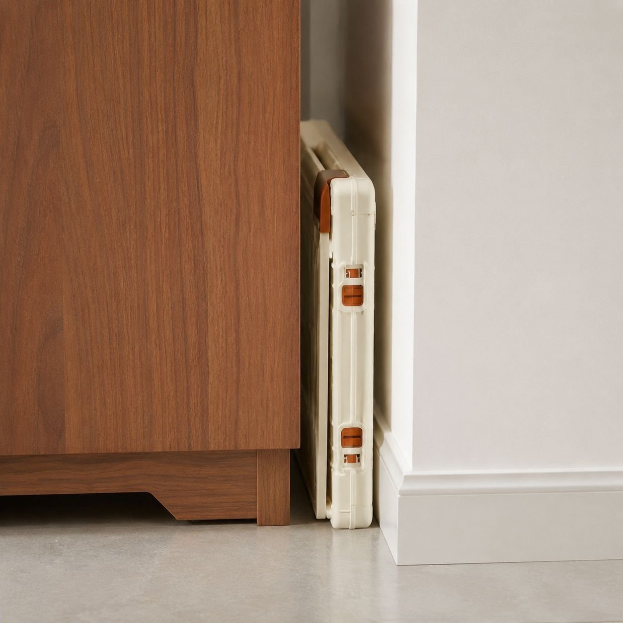 Boîte de rangement domestique pour vêtements, pliable et transparente pour armoire