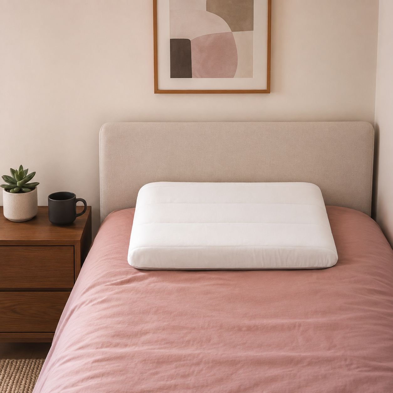 High-Quality Cotton Pillow Cover Detail