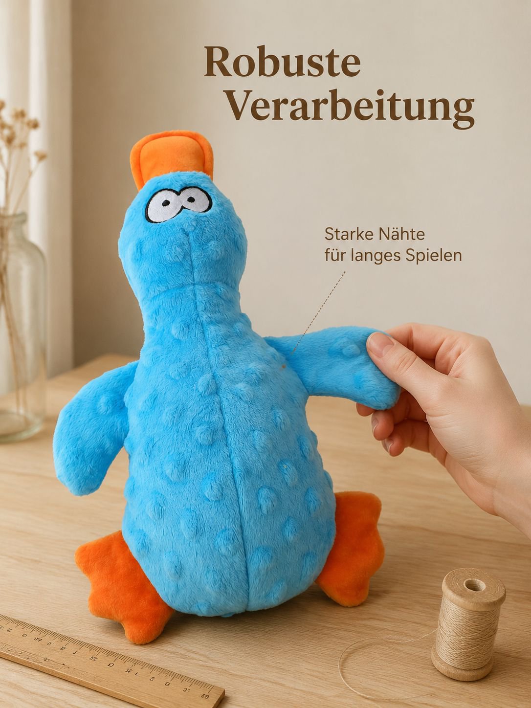 Bissfestes Papierspielzeug mit Soundeffekt für Haustiere