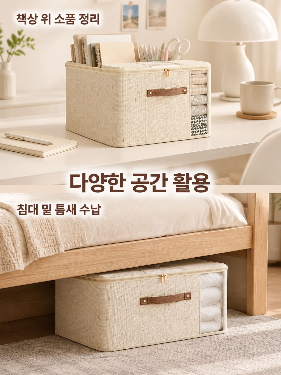 더블 윈도우 수납박스