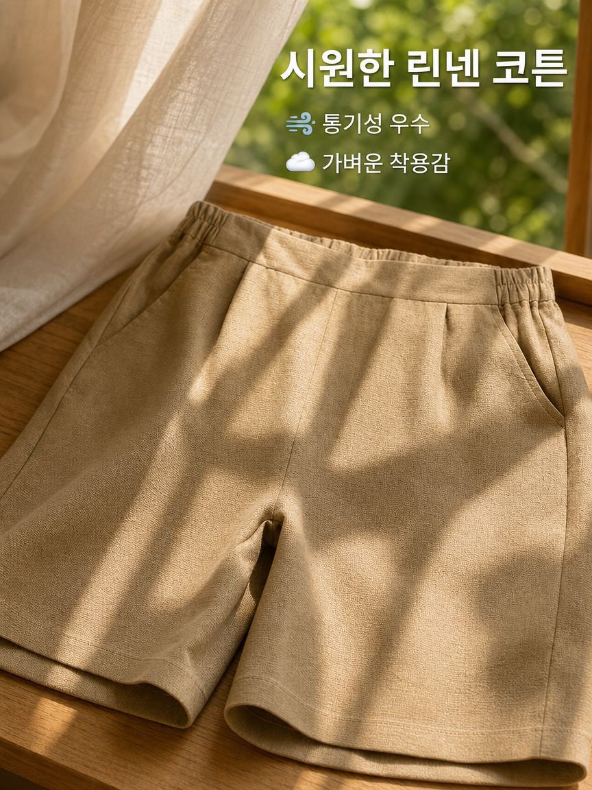 여름 새로운 스타일의 플랙스 쇼츠 여성용 식 캐주얼 바지 면리넨 와이드 팬츠 예술적인 다양한 스트레이트 핫팬츠