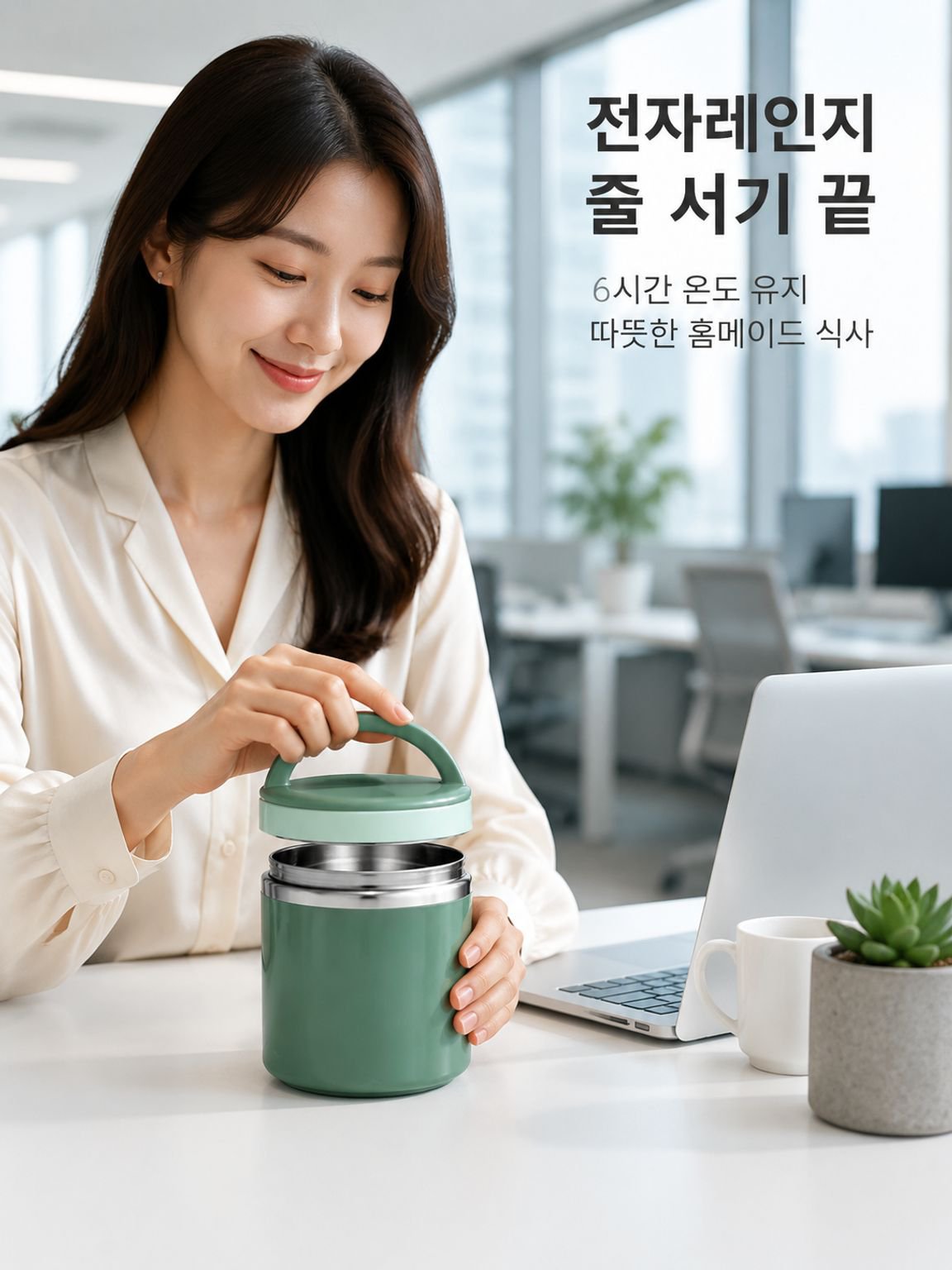 둥근 도시락통