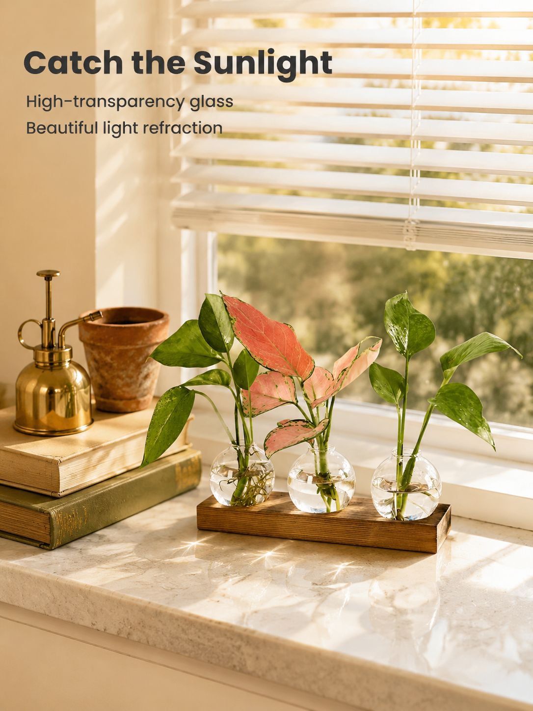 Glass Light Bulb Vase