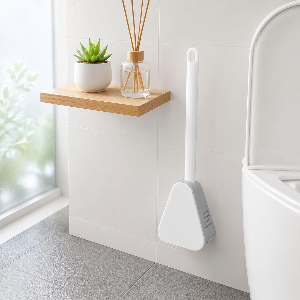 家庭用シリコン製トイレブラシ