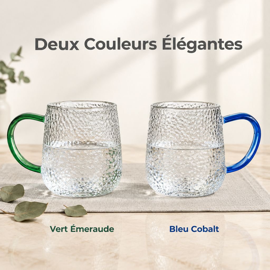 Tasse élégante avec anse pour une utilisation quotidienne
