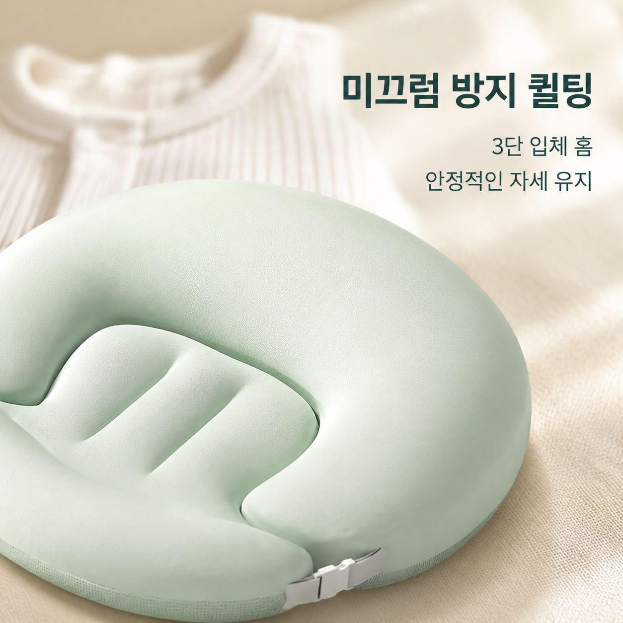 신생아 경사 구토 방지 수유 베개
