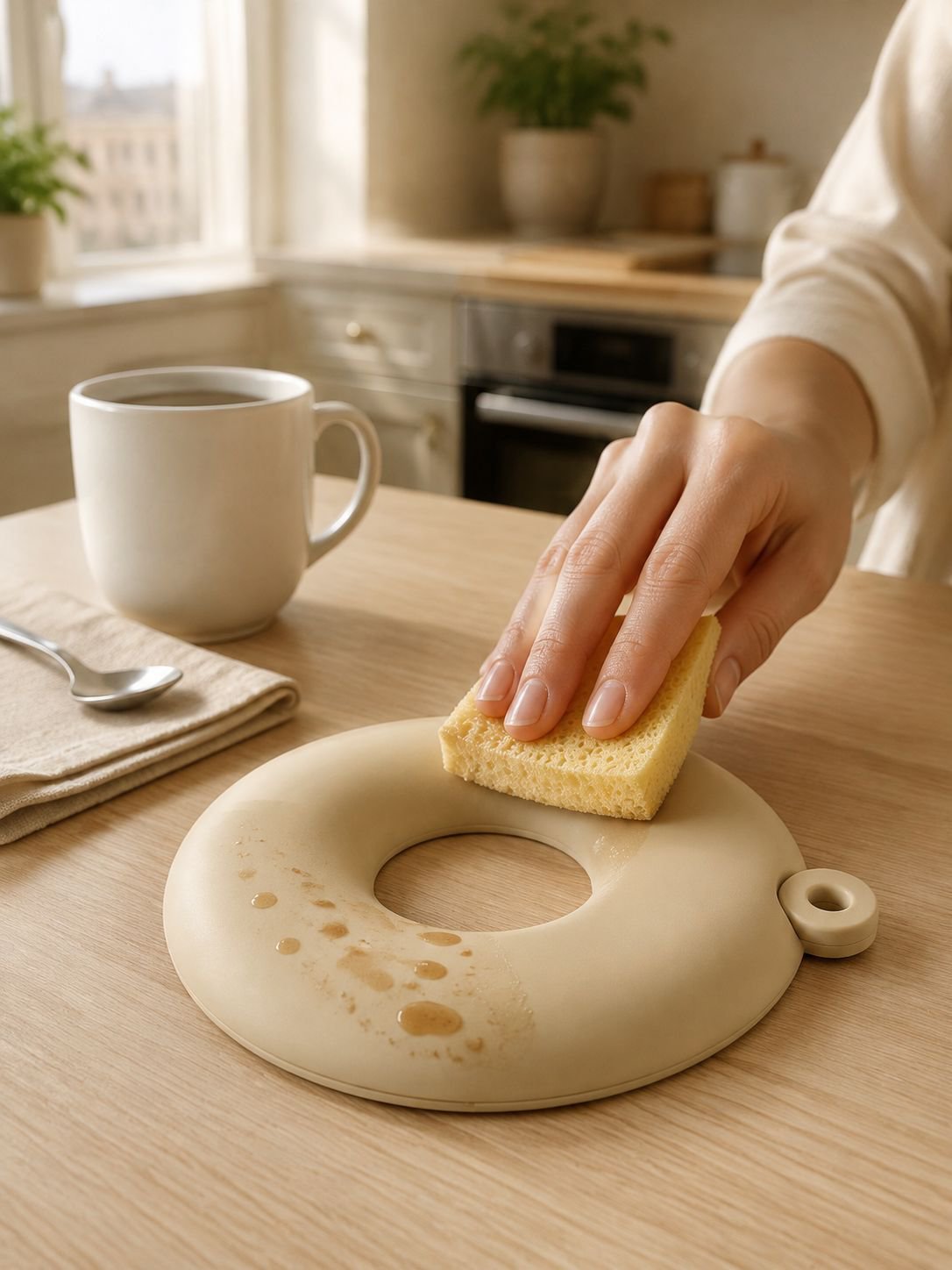 Support plat chaud résistant à la chaleur en silicone