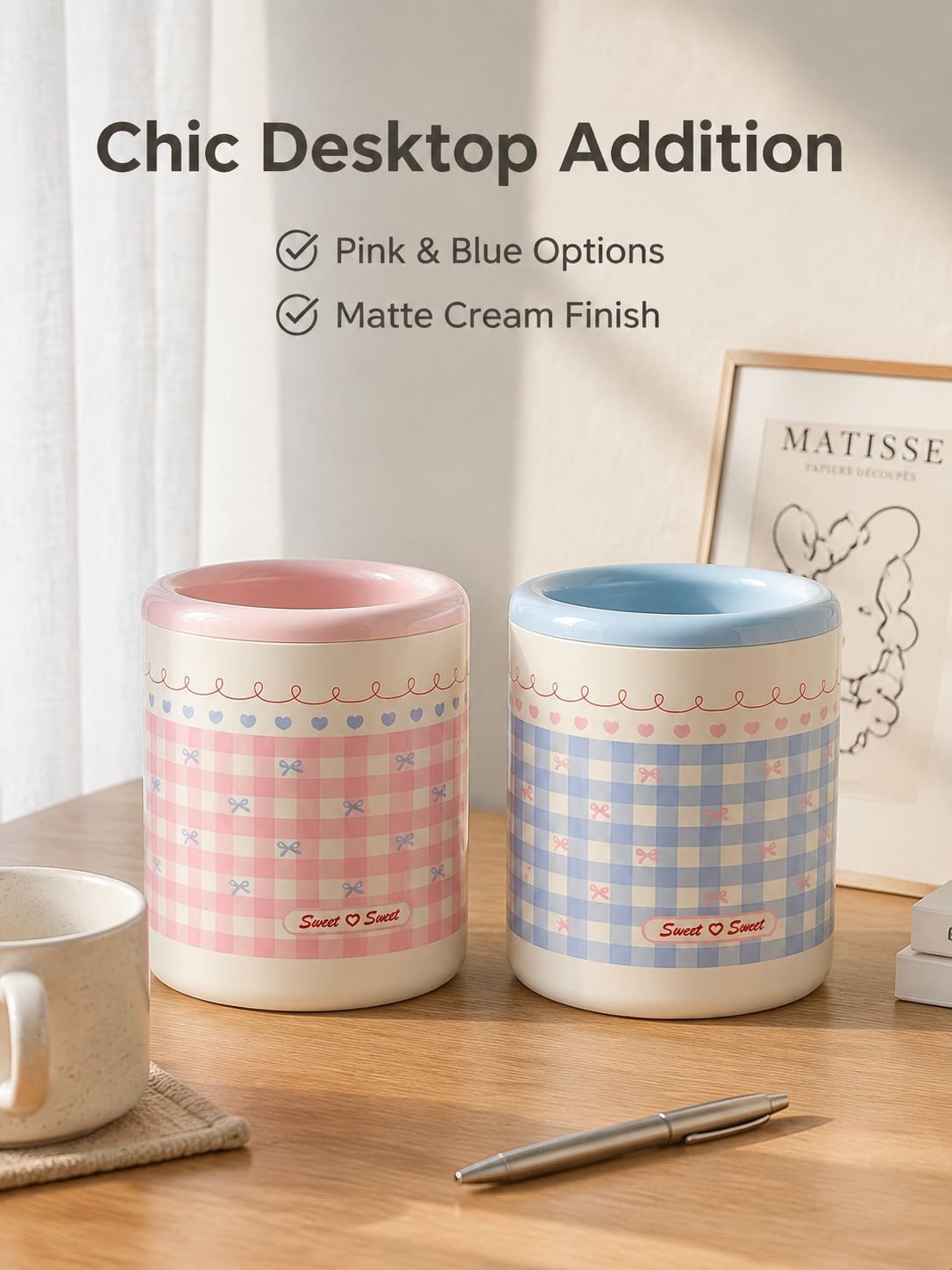 Office high-end appearance plastic bucket