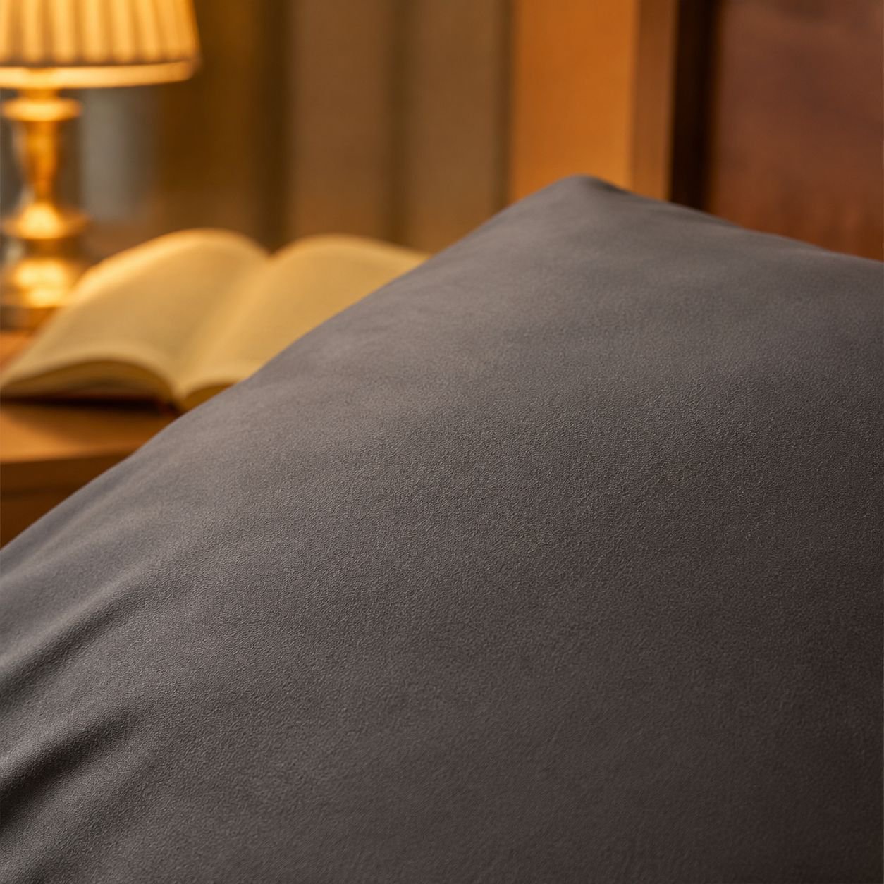 Pillowcase with envelope closure for secure fit