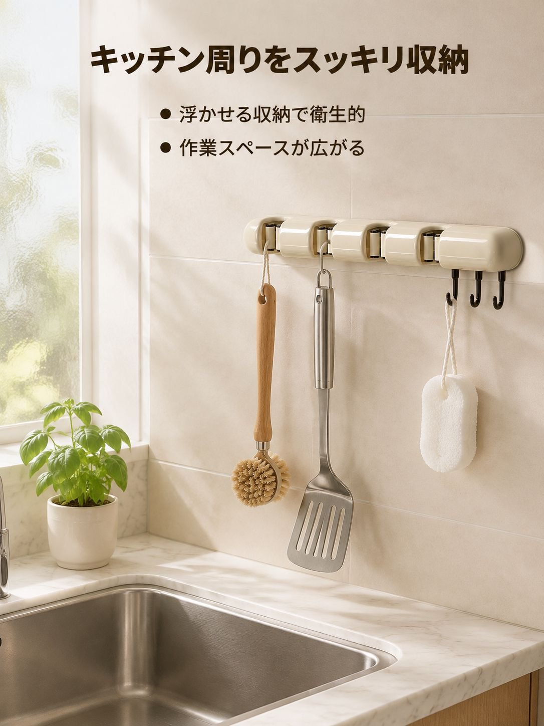 モップ収納ラック