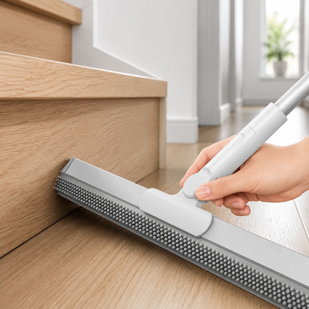 Leichtes Kehren dank ergonomischem Griff