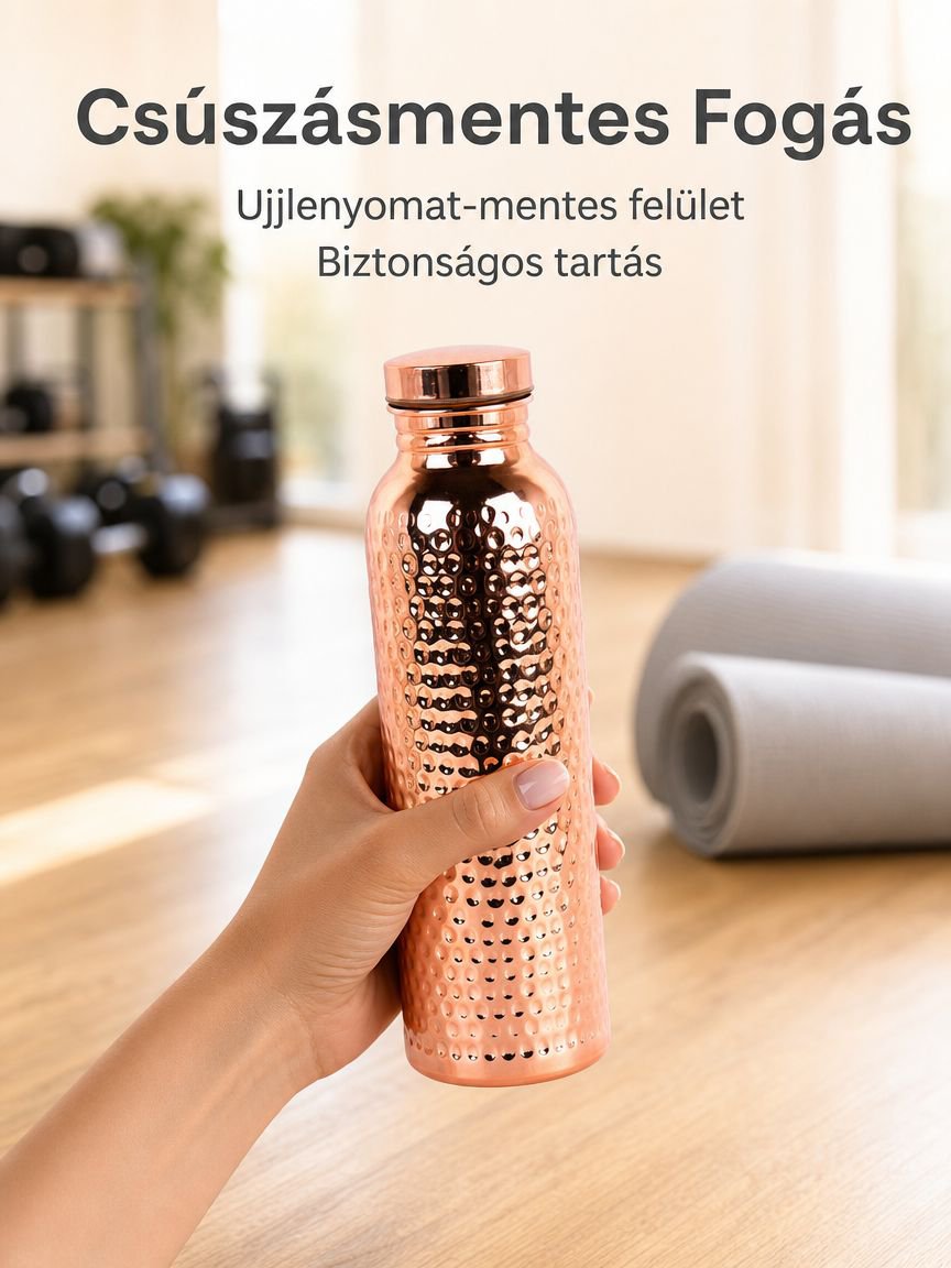 Hordozható tisztító és fertőtlenítő vizespalack
