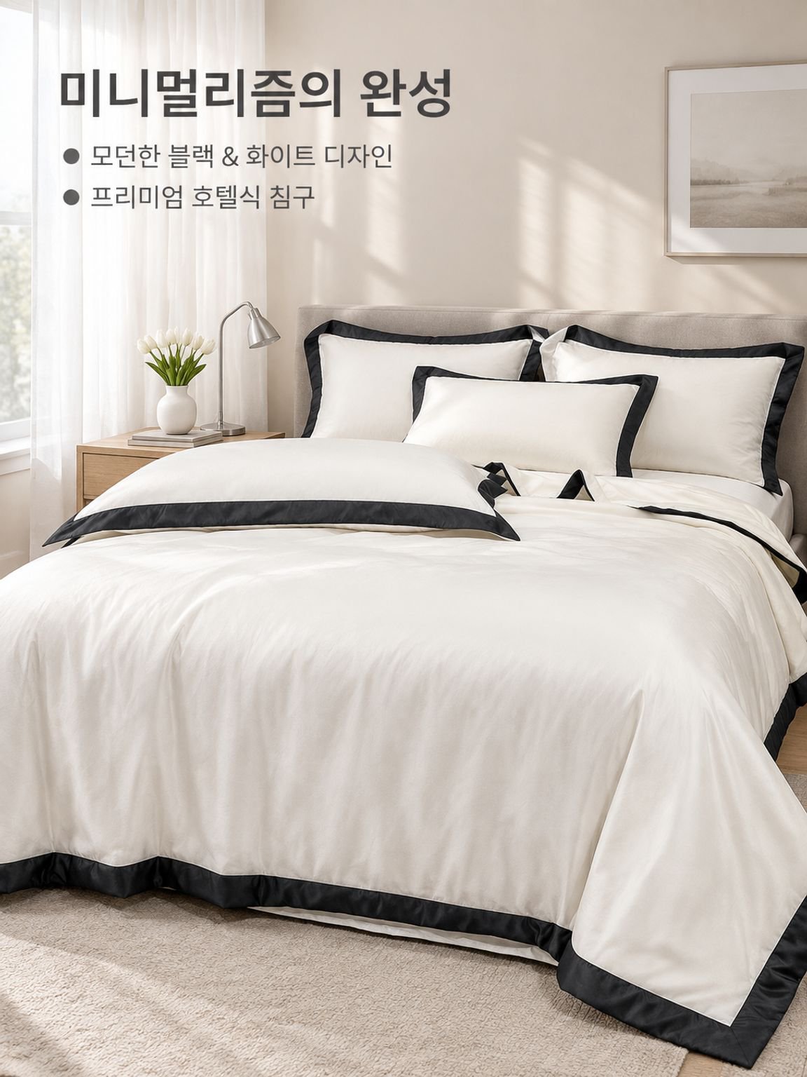시원하고 편안한 여름용 다운 이불 3종 세트